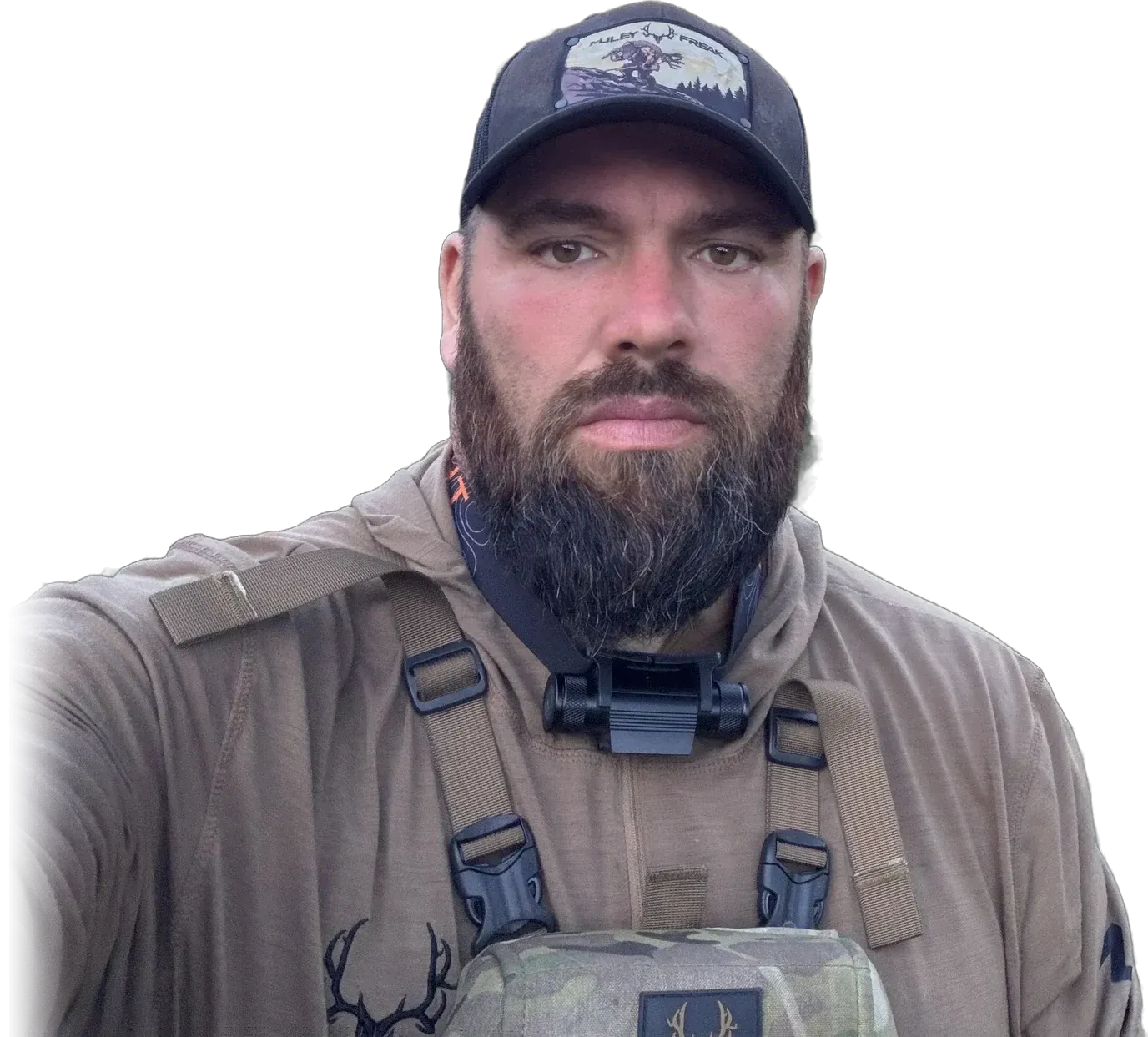 Walter Bourdage in the Montana backcountry